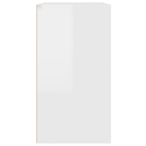 Kosmetikschrank Weiß Hochglanz 80x40x75 cm