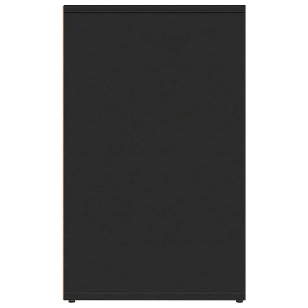 Schminktisch Regal Schwarz 80x40x65 cm