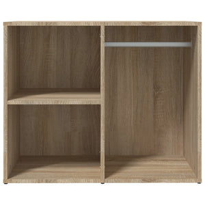 vidaXL Étagère de coiffeuse Chêne Sonoma 80x40x65 cm Bois d'ingénierie