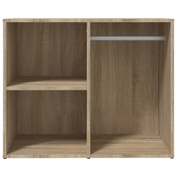 vidaXL Étagère de coiffeuse Chêne Sonoma 80x40x65 cm Bois d'ingénierie