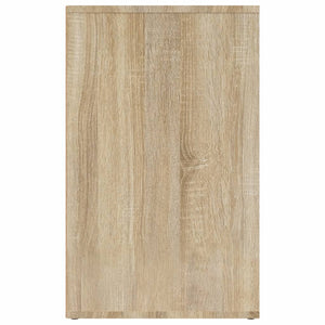 vidaXL Étagère de coiffeuse Chêne Sonoma 80x40x65 cm Bois d'ingénierie