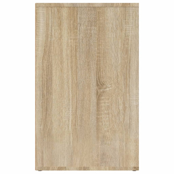 vidaXL Étagère de coiffeuse Chêne Sonoma 80x40x65 cm Bois d'ingénierie