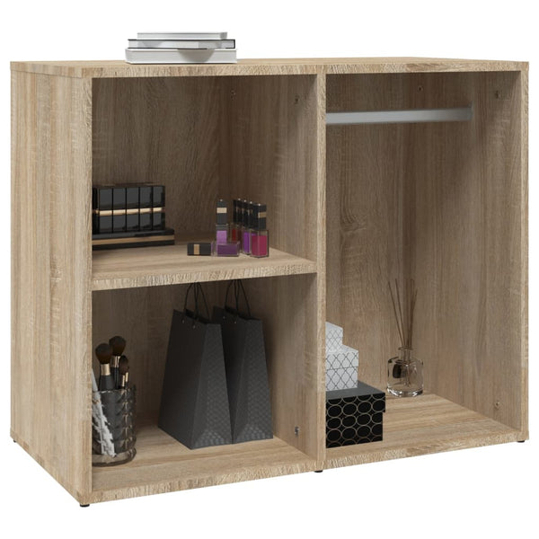 vidaXL Étagère de coiffeuse Chêne Sonoma 80x40x65 cm Bois d'ingénierie