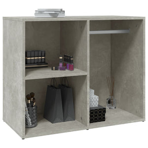 Schminktisch Regal Betongrau 80x40x65 cm