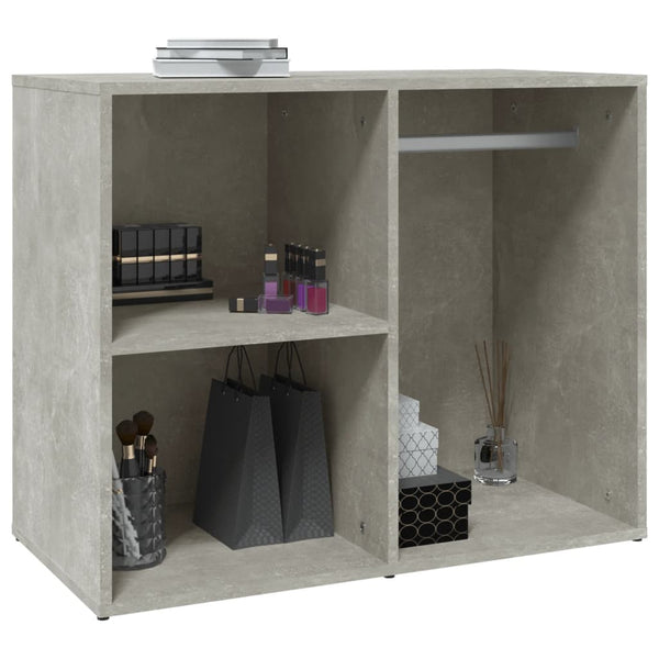 Schminktisch Regal Betongrau 80x40x65 cm
