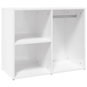 Schminktisch Regal Hochglanz Weiß 80x40x65 cm