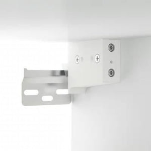 LED Spiegelschrank Weiß 76x55 cm