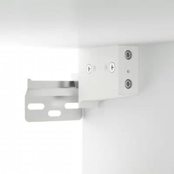 LED Spiegelschrank Weiß 76x55 cm