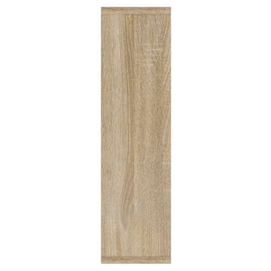 LED Spiegelschrank Sonoma-Eiche 76x55 cm