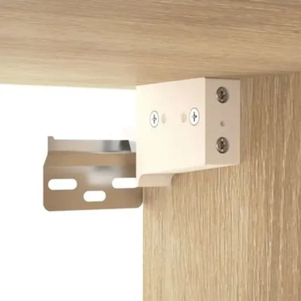 LED Spiegelschrank Sonoma Eiche 70x60 cm