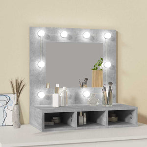LED Spiegelschrank Betongrau 60cm