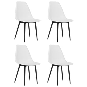 Esszimmerstühle 4er Set Weiß