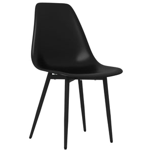 Schwarze Esszimmerstühle 2er Set