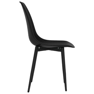 Schwarze Esszimmerstühle 2er Set