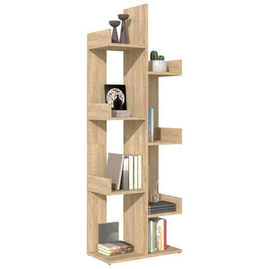 Bücherregal Sonoma Eiche 48x25,5x140 cm