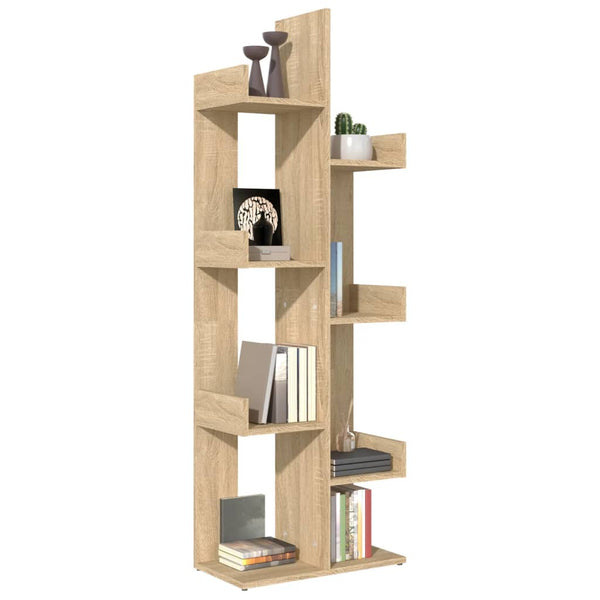 Bücherregal Sonoma Eiche 48x25,5x140 cm