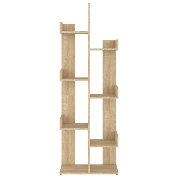 Bücherregal Sonoma Eiche 48x25,5x140 cm