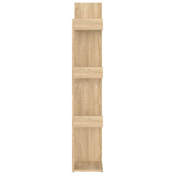 Bücherregal Sonoma Eiche 48x25,5x140 cm