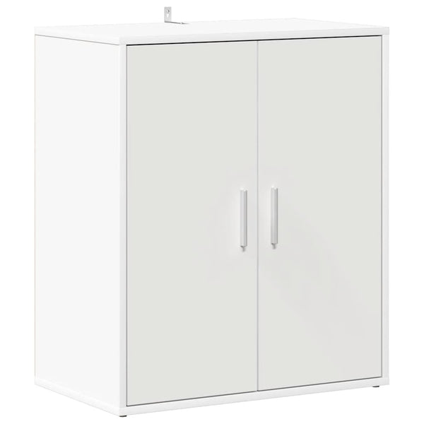Weißer Schuhschrank 60x35x70 cm