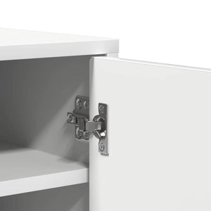 Weißer Schuhschrank 60x35x70 cm