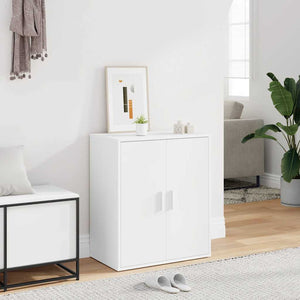 Weißer Schuhschrank 60x35x70 cm