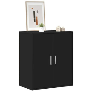 Schuhschrank Schwarz 60x35x70 cm