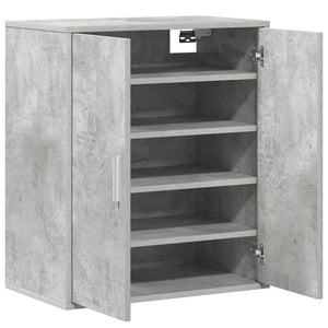 Schuhschrank Betongrau 60x35x70cm