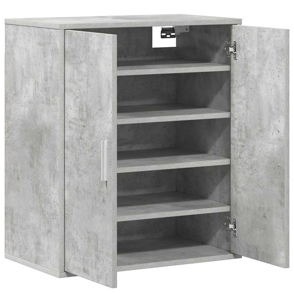Schuhschrank Betongrau 60x35x70cm