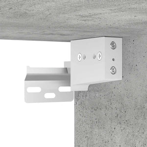 Schuhschrank Betongrau 60x35x70cm