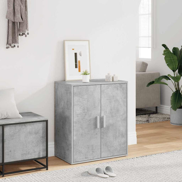 Schuhschrank Betongrau 60x35x70cm