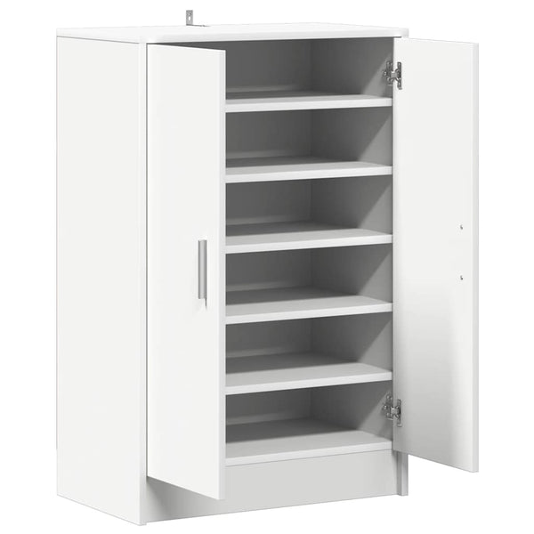Weißer Schuhschrank 60 cm