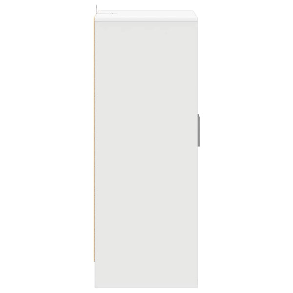 Weißer Schuhschrank 60 cm