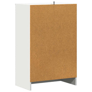 Weißer Schuhschrank 60 cm