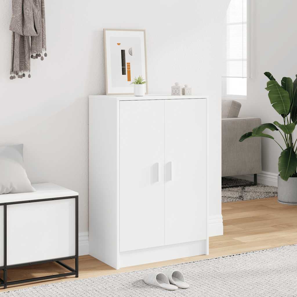 Weißer Schuhschrank 60 cm