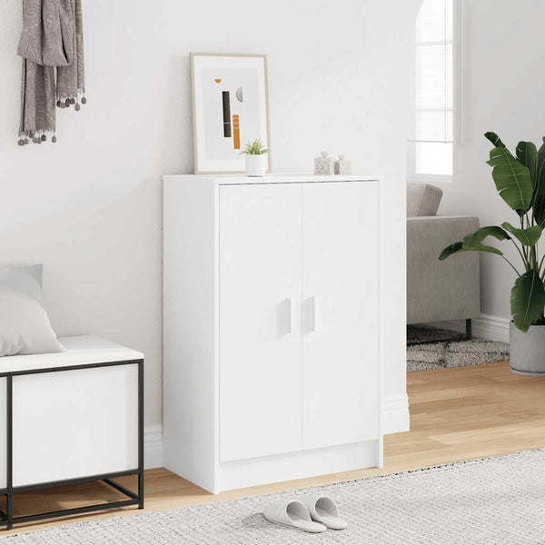 Weißer Schuhschrank 60 cm