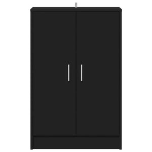 Schuhschrank Schwarz 60 cm