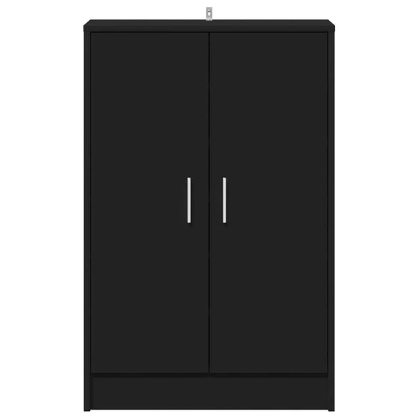 Schuhschrank Schwarz 60 cm