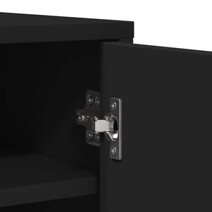 Schuhschrank Schwarz 60 cm