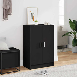 Schuhschrank Schwarz 60 cm