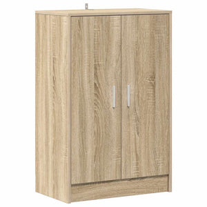 Schuhschrank Sonoma Eiche 60 cm