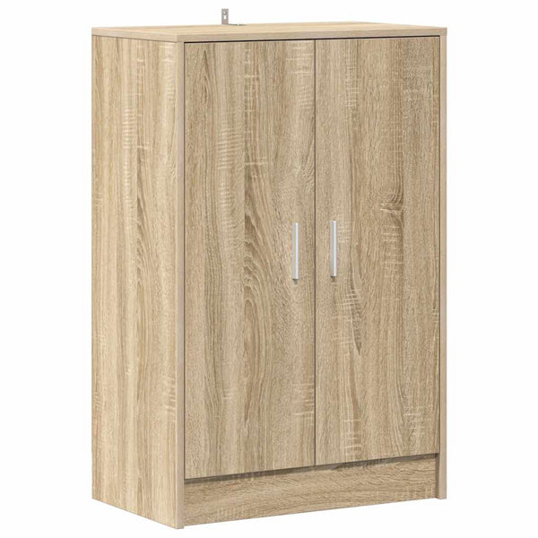 Schuhschrank Sonoma Eiche 60 cm