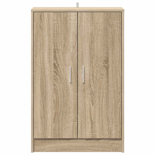 Schuhschrank Sonoma Eiche 60 cm