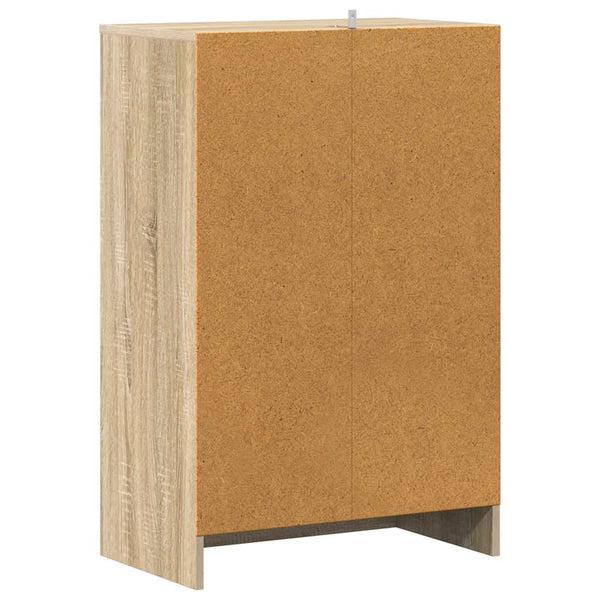 Schuhschrank Sonoma Eiche 60 cm