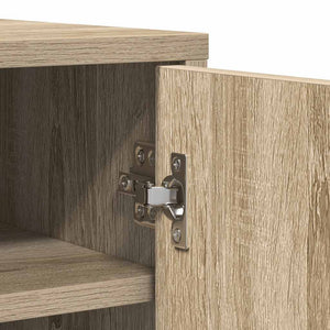 Schuhschrank Sonoma Eiche 60 cm