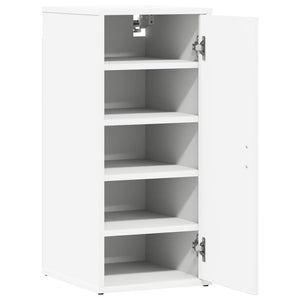 Weißer Schuhschrank 32x35x70 cm