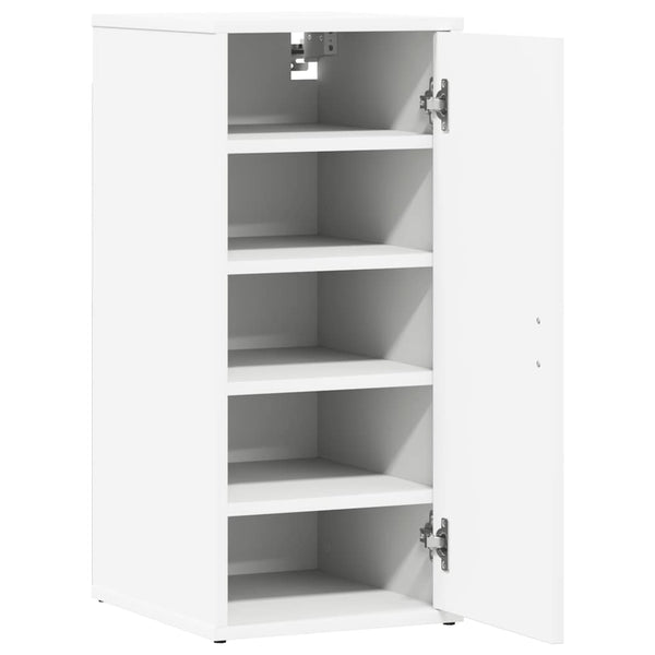 Weißer Schuhschrank 32x35x70 cm