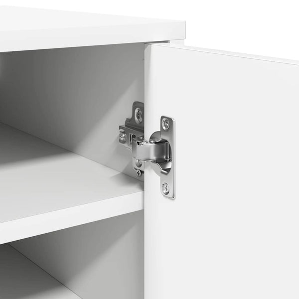 Weißer Schuhschrank 32x35x70 cm