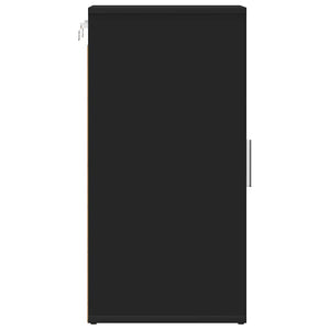 Schuhschrank Schwarz 32x35x70 cm