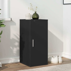 Schuhschrank Schwarz 32x35x70 cm