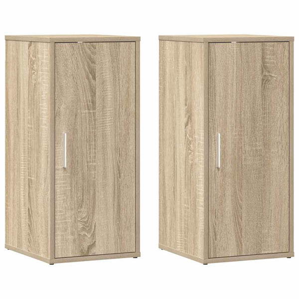 Schuhschränke Sonoma-Eiche, 2er Set
